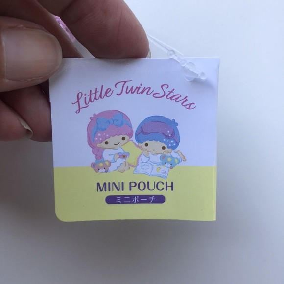 Sanrio Mini Pouch Pocket Coin Purse Little Twin Stars - Picture 5 of 10